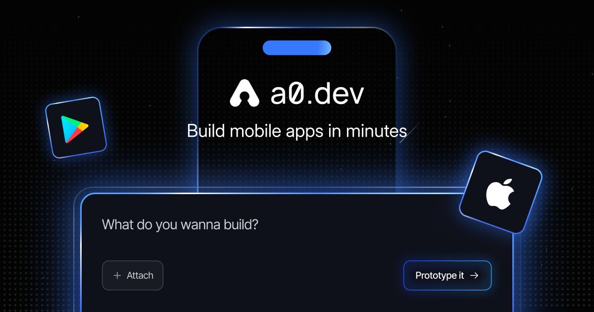 a0.dev screenshot
