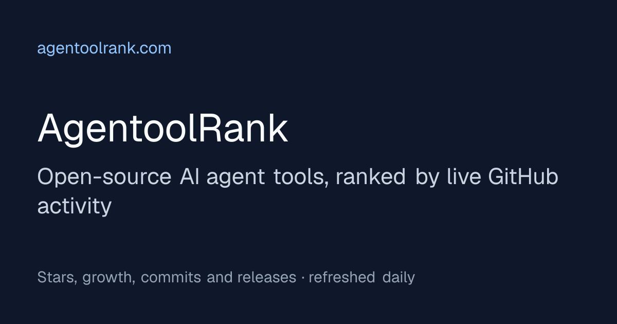 AgentoolRank screenshot