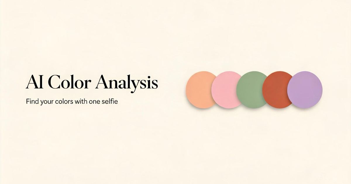 AI Color Analysis screenshot