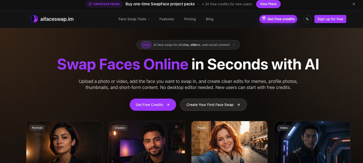 SwapFace screenshot