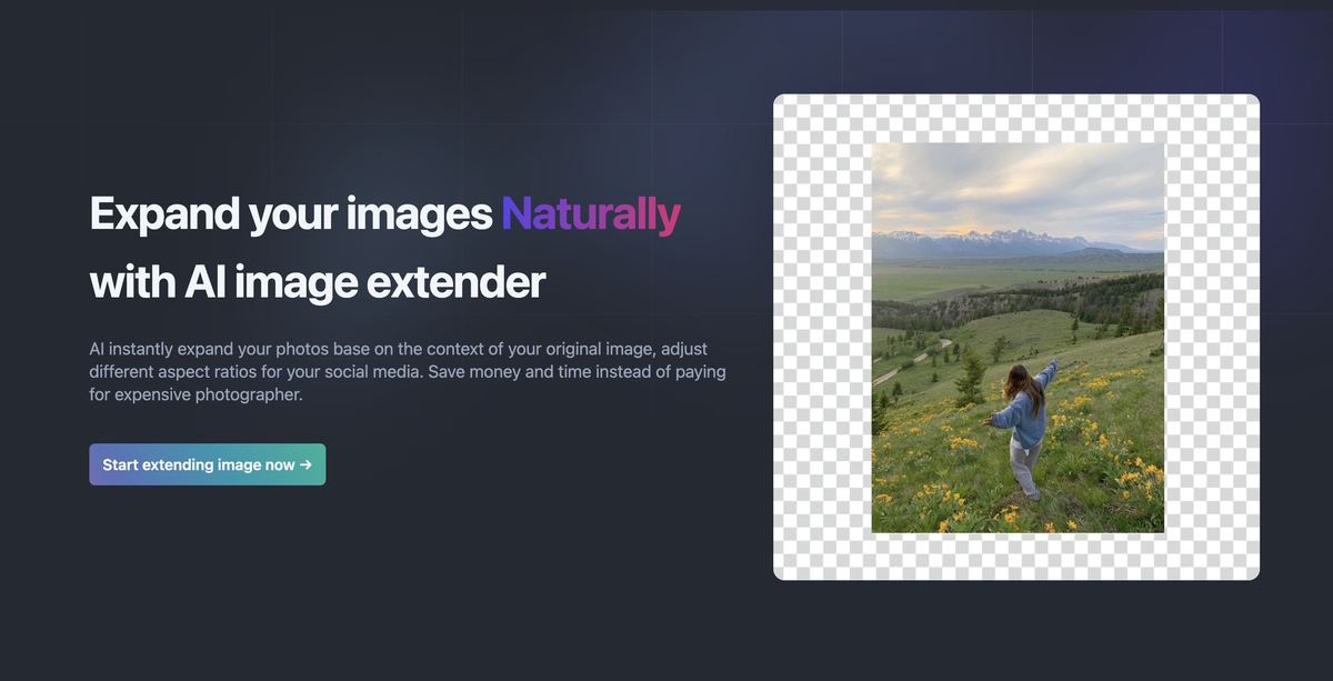 AI Image Extender screenshot