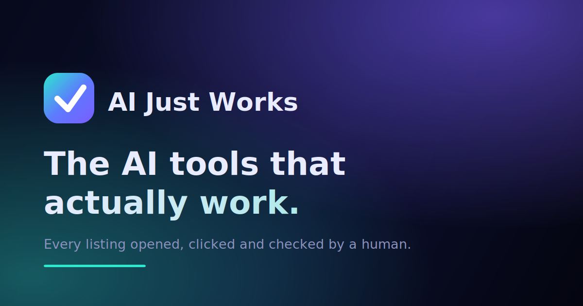 AI Just Works screenshot