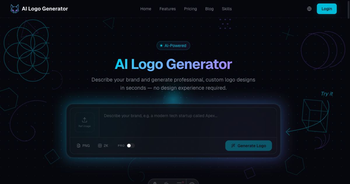 AI Logo Generator screenshot