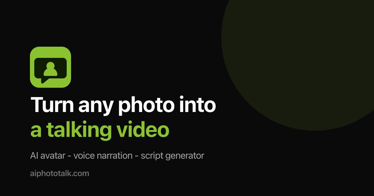 AI PhotoTalk screenshot