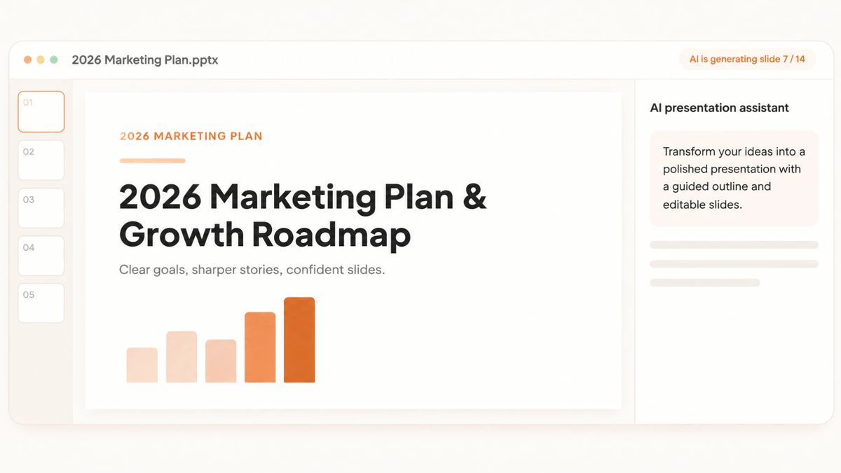 AI PPT Maker screenshot