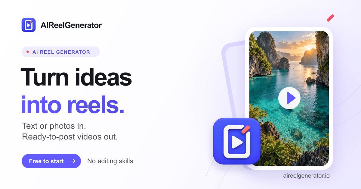 AIReelGenerator screenshot