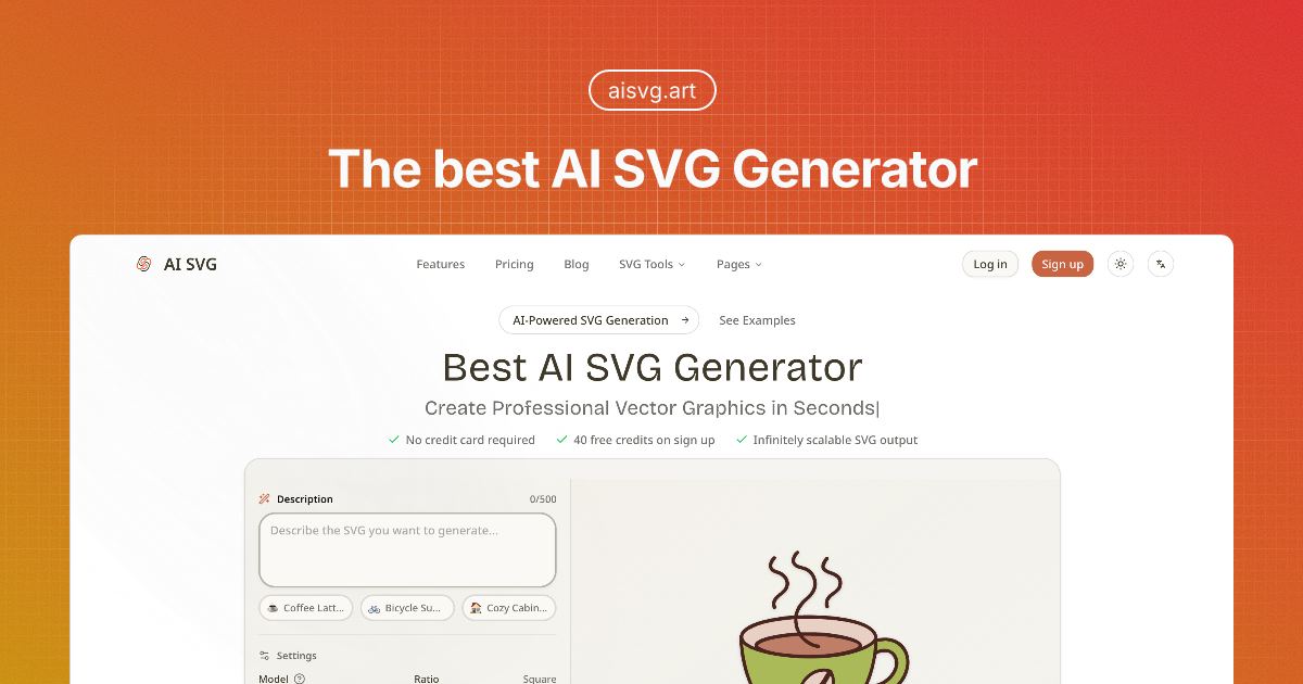 AI SVG screenshot