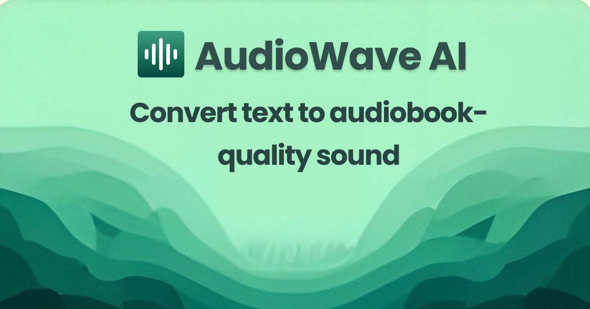 AudiowaveAI screenshot