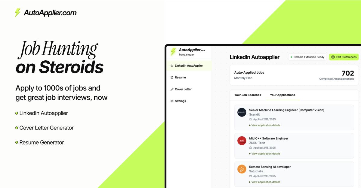 AutoApplier screenshot