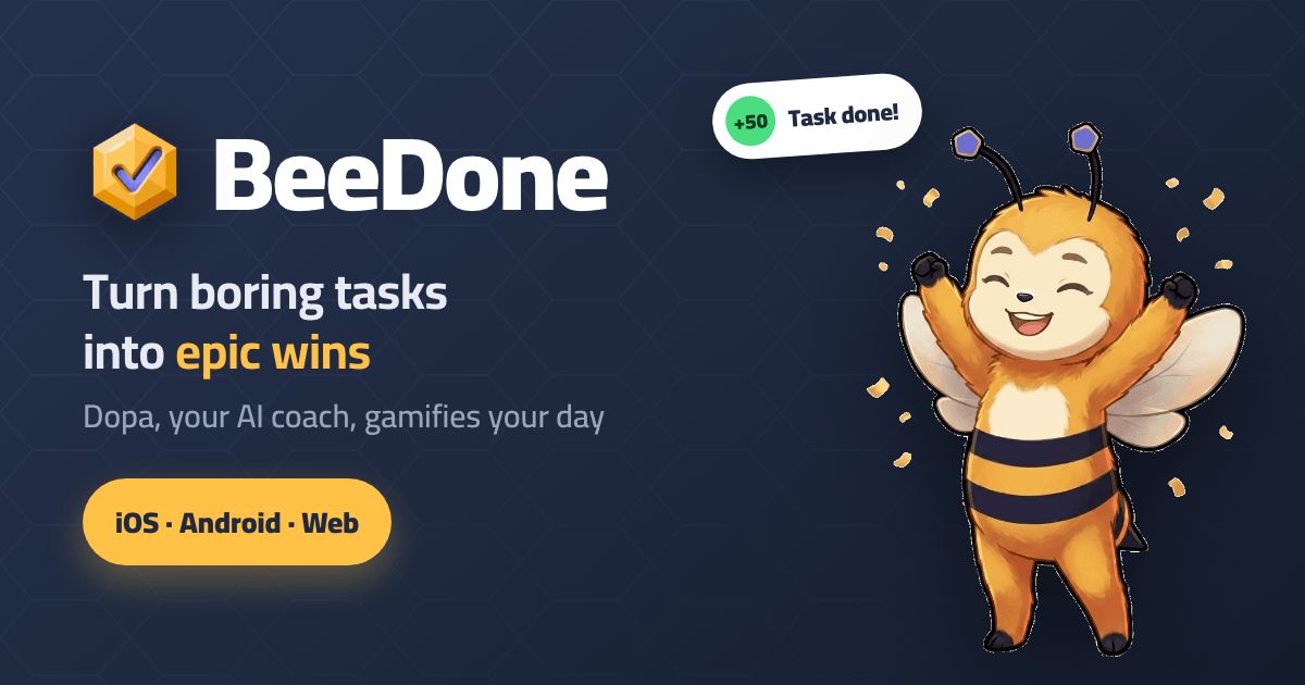 BeeDone screenshot