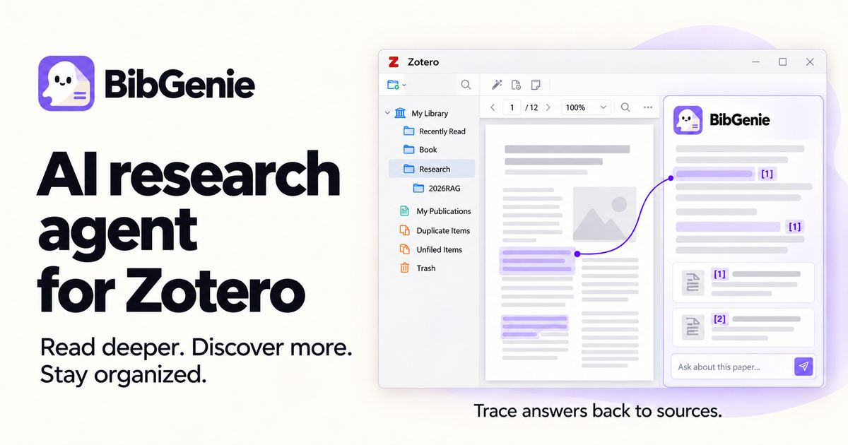 BibGenie screenshot