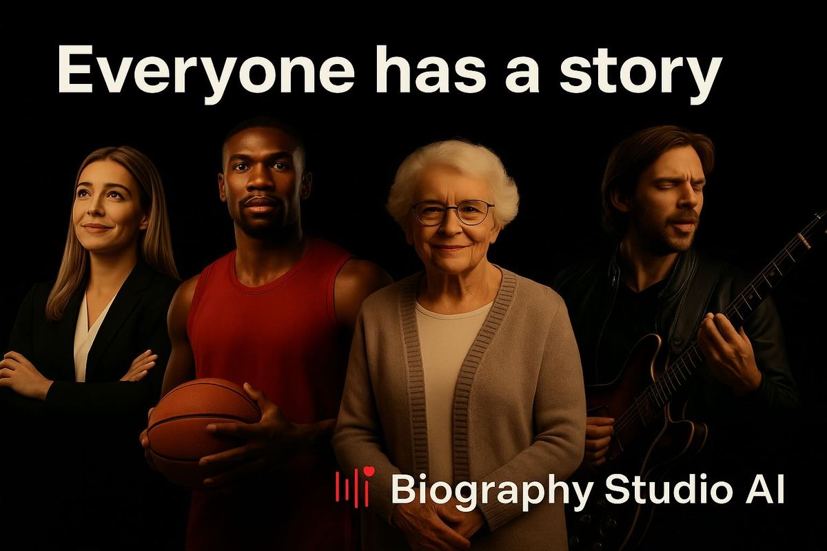 Biography Studio AI screenshot