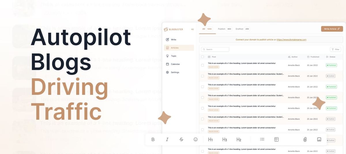 Blogbuster screenshot