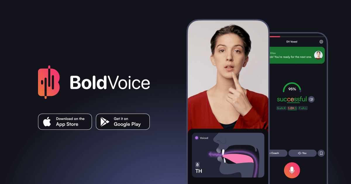 BoldVoice screenshot