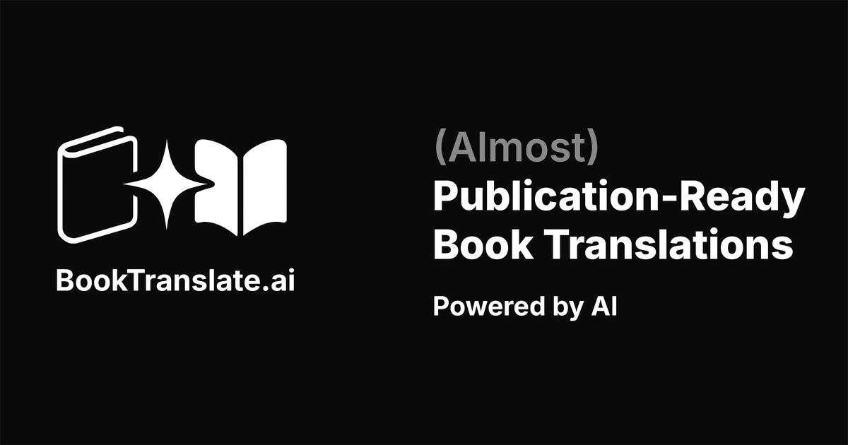 BookTranslate.ai screenshot
