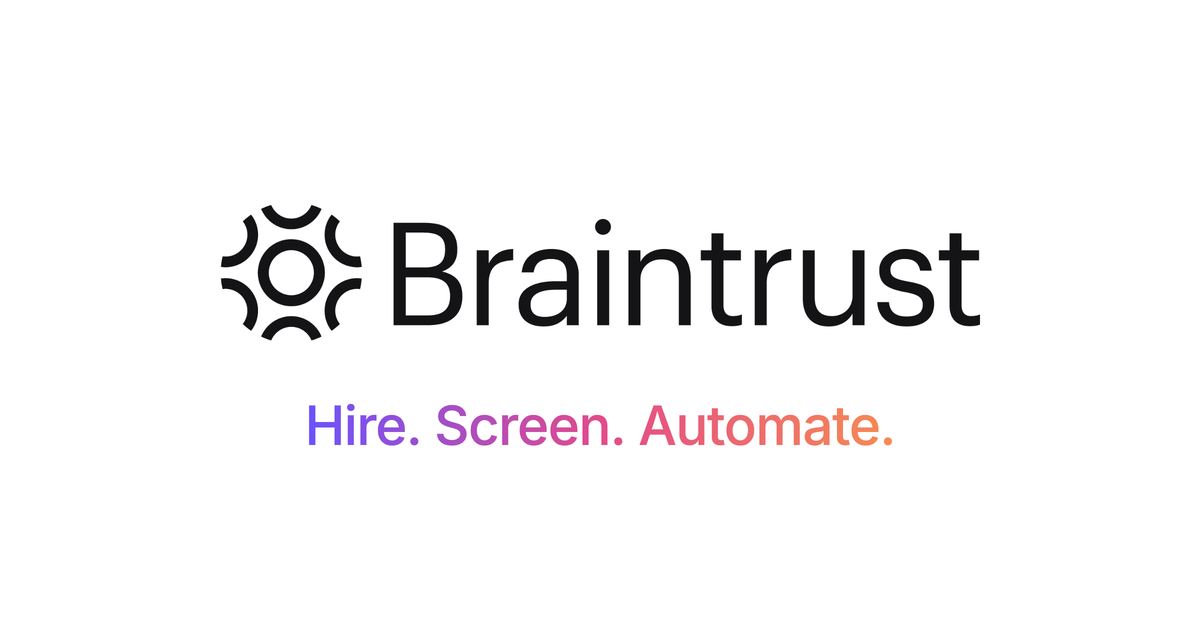 Braintrust screenshot