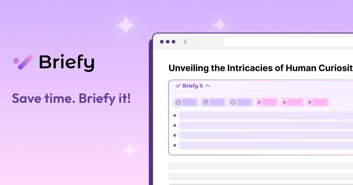 Briefy screenshot