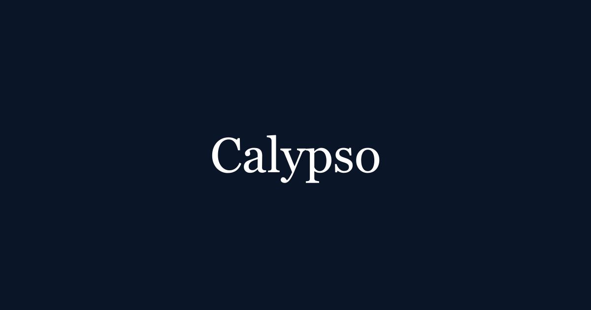 Calypso screenshot
