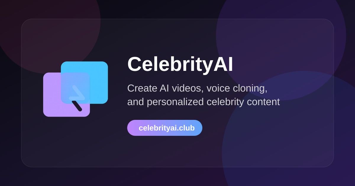 CelebrityAI.Club screenshot