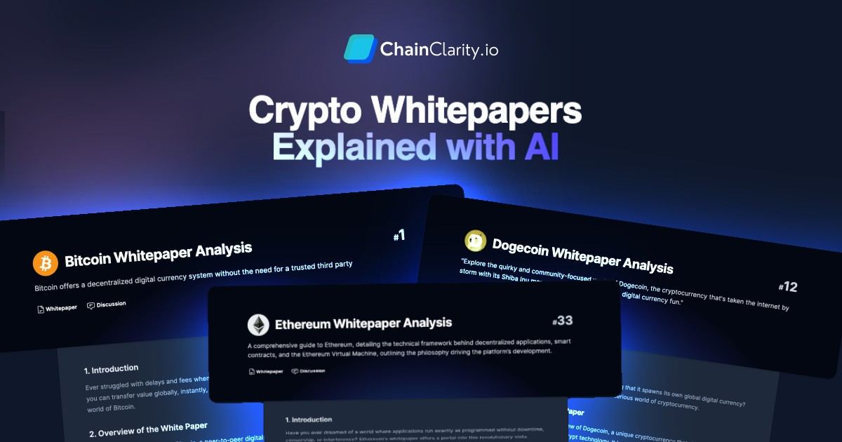 ChainClarity screenshot