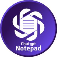 ChatGPT Notepad screenshot