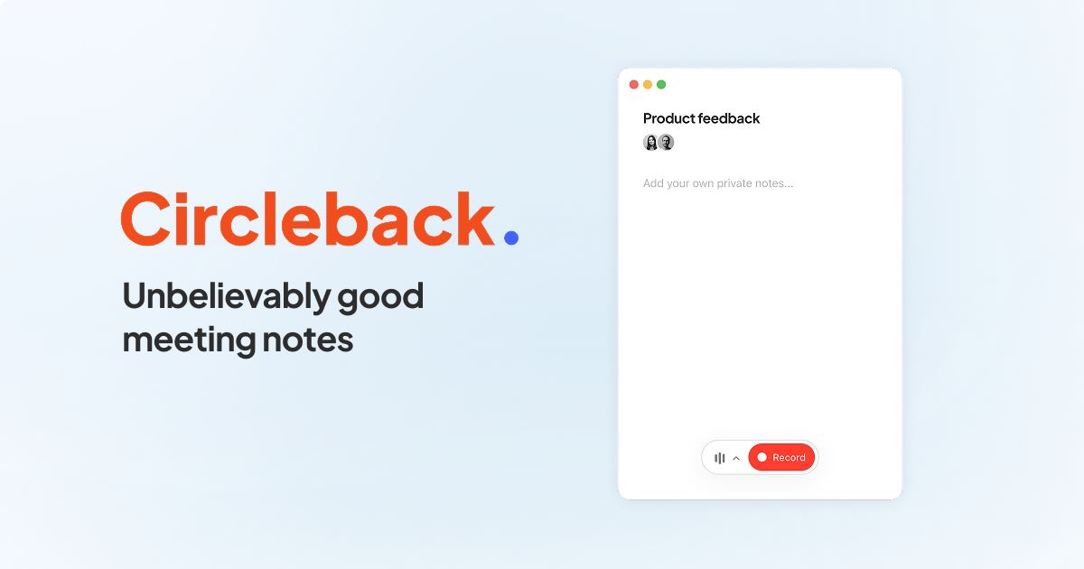 Circleback screenshot