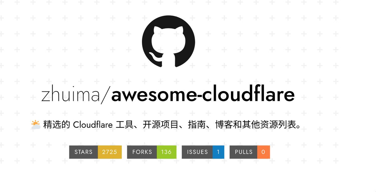 Awesome Cloudflare screenshot