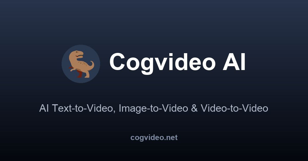 CogVideo screenshot