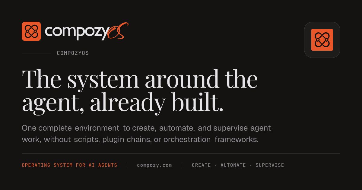 Compozy screenshot