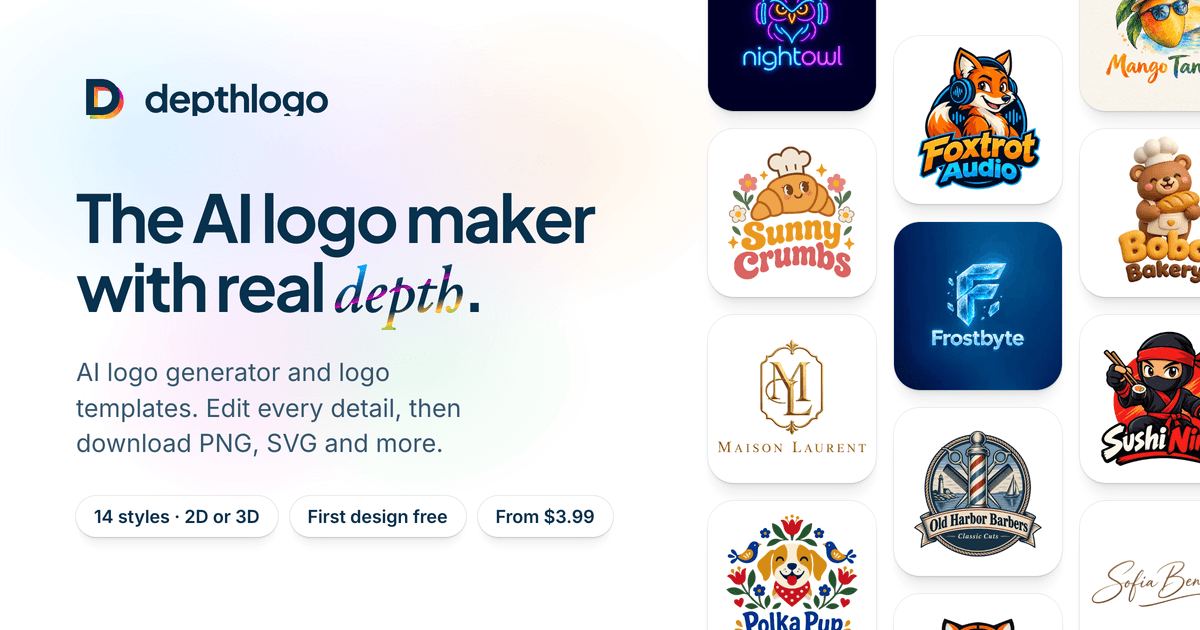 DepthLogo screenshot
