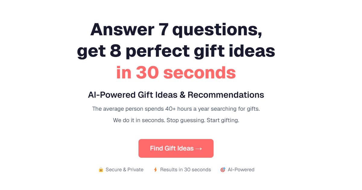 Gift Ideas screenshot