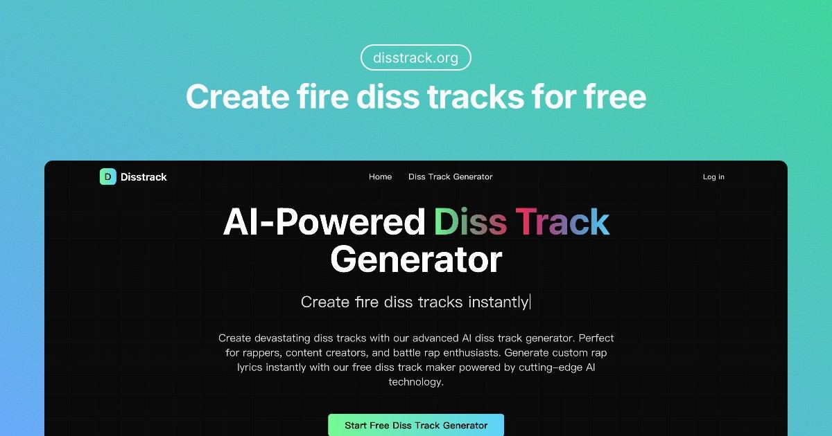 Disstrack screenshot