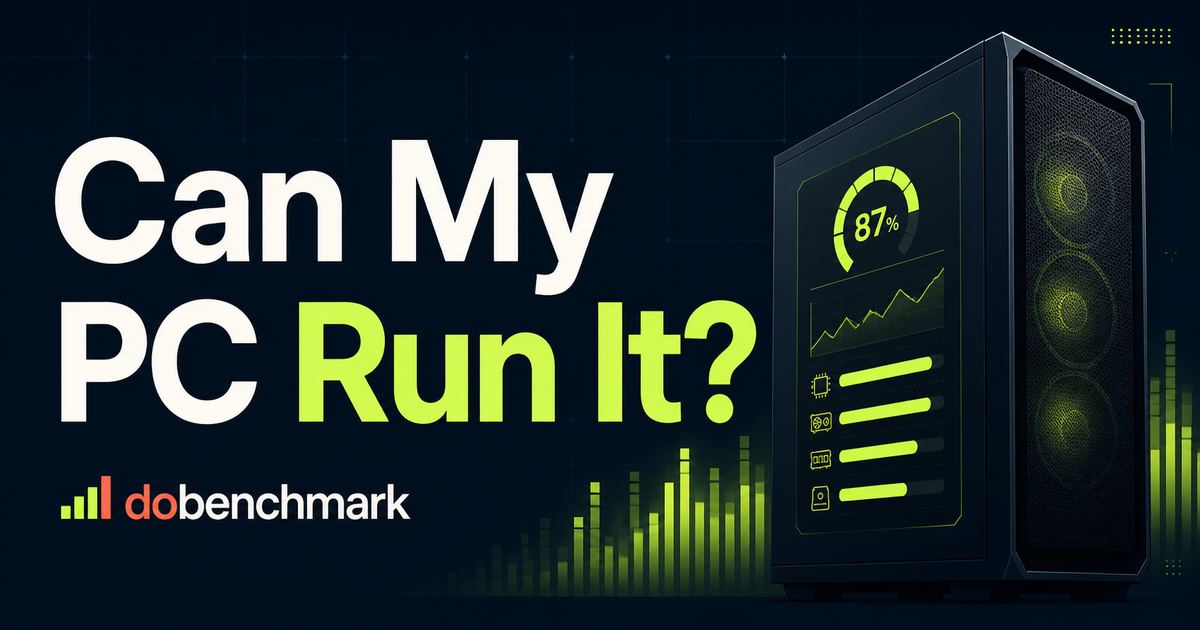 DoBenchmark screenshot