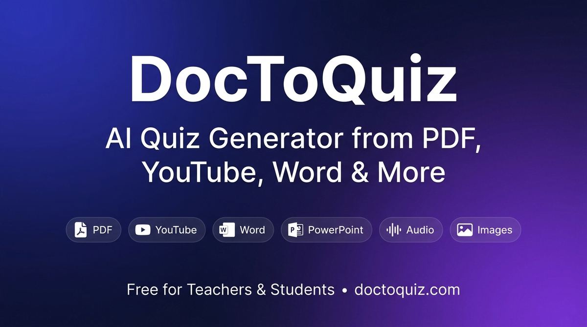DocToQuiz screenshot