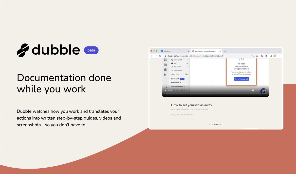 Dubble screenshot