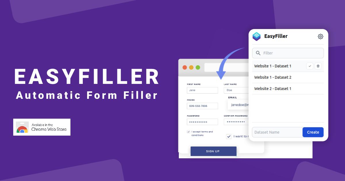 EasyFiller screenshot