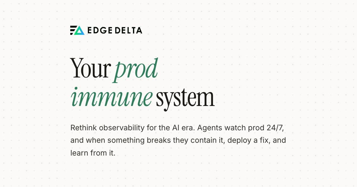 Edge Delta screenshot