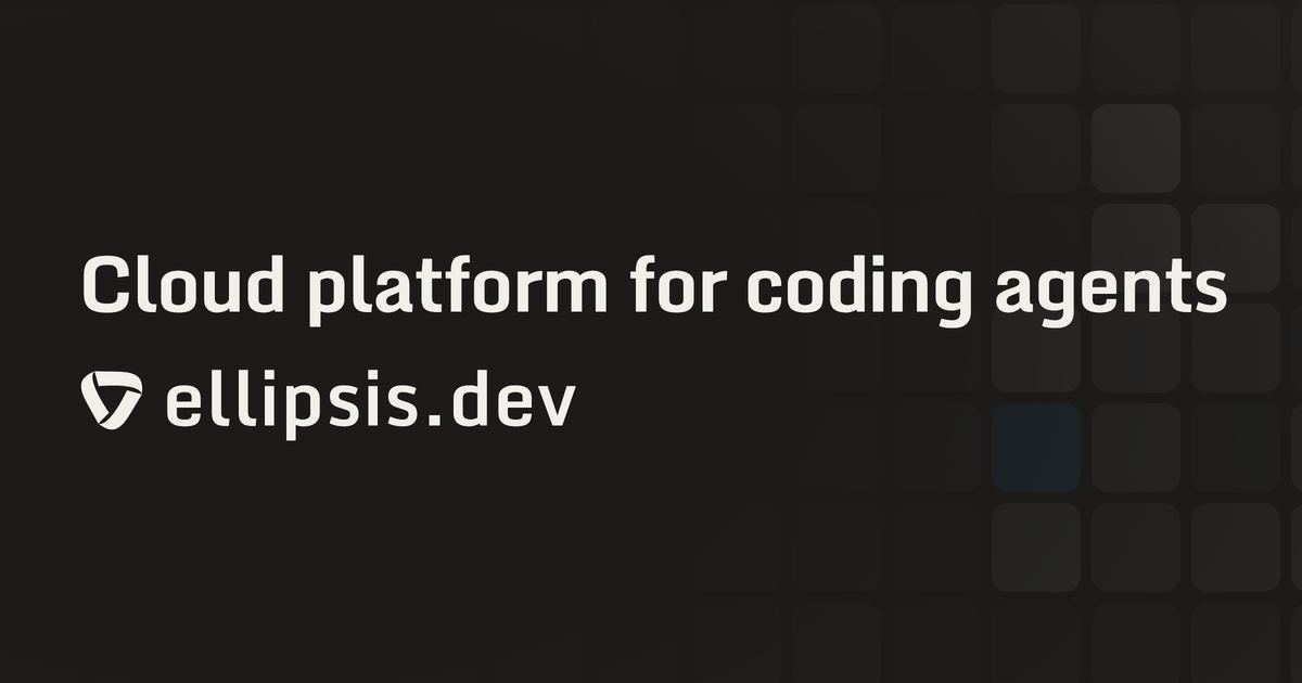 Ellipsis.dev screenshot