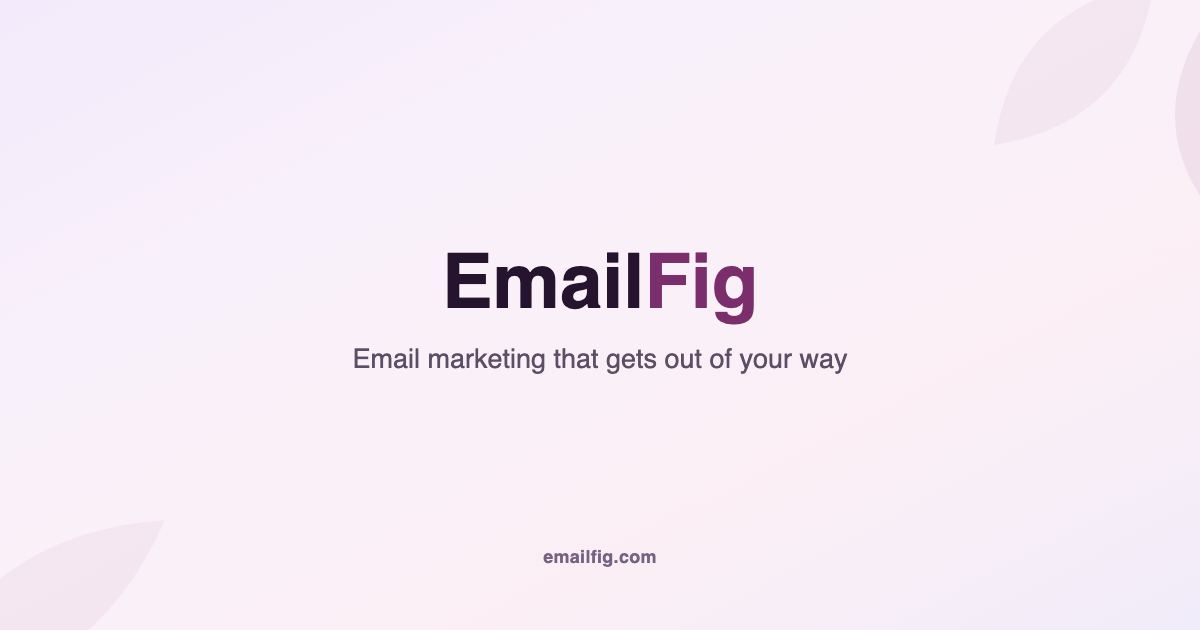 EmailFig screenshot