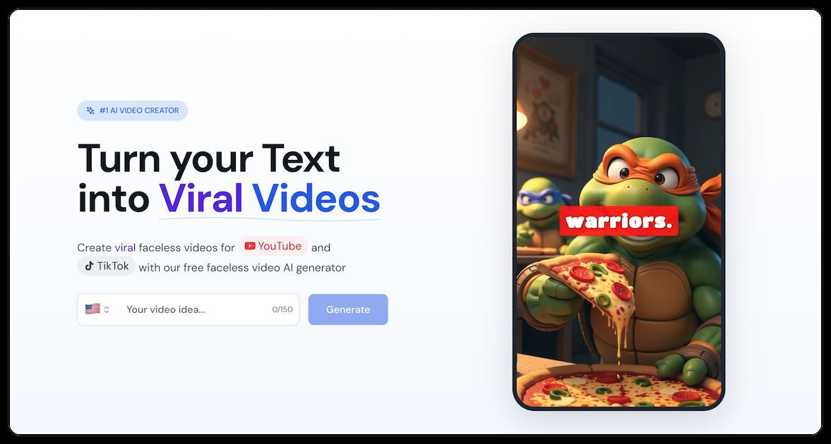 FacelessVideos screenshot