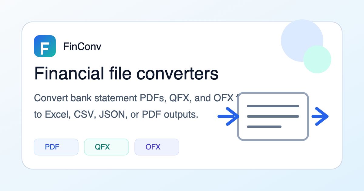 finconv screenshot
