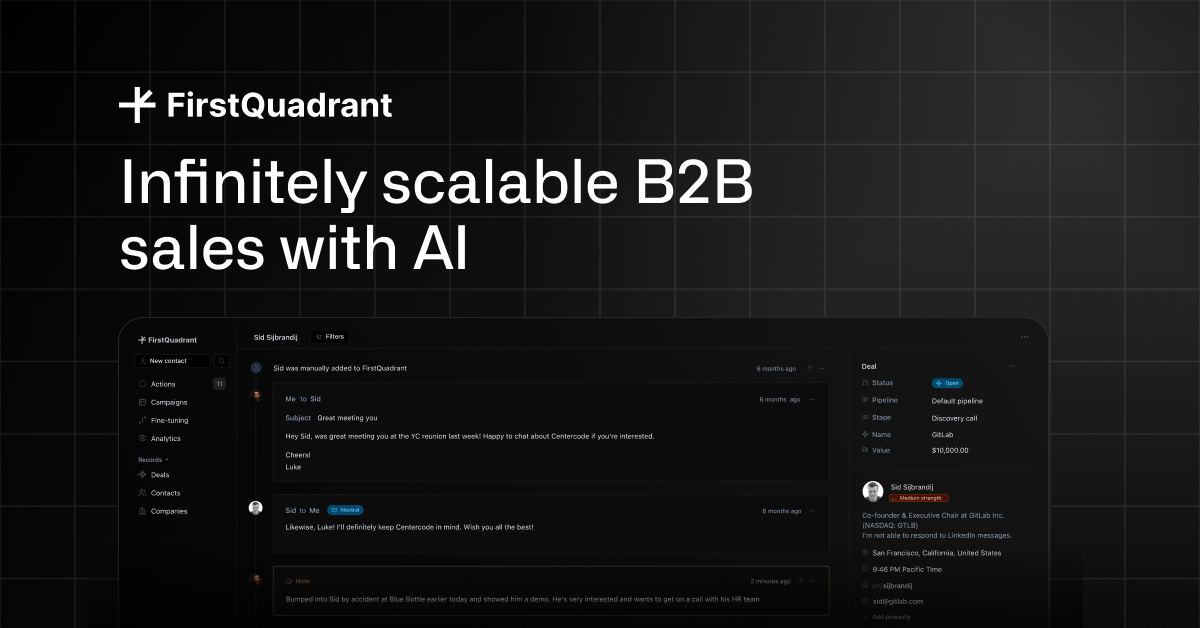 FirstQuadrant screenshot