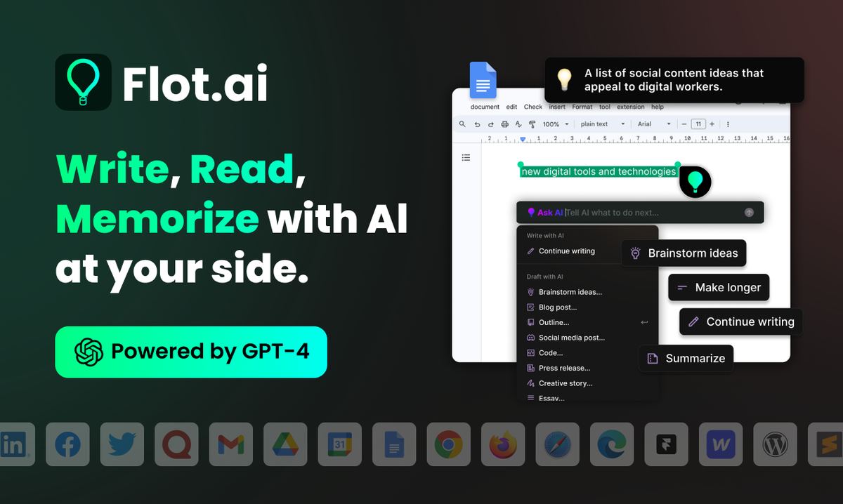 Flot AI screenshot