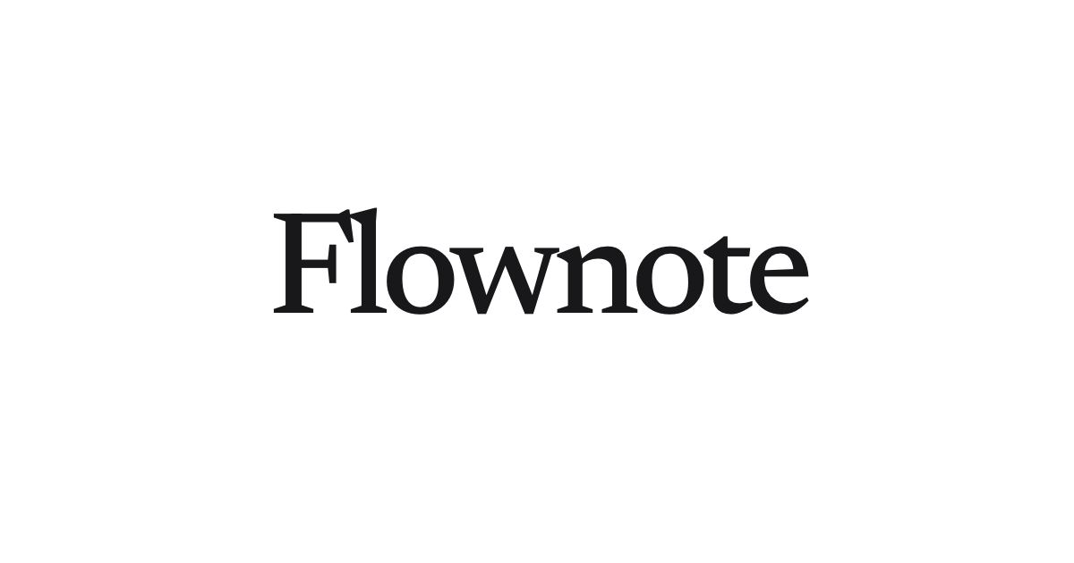 Flownote screenshot