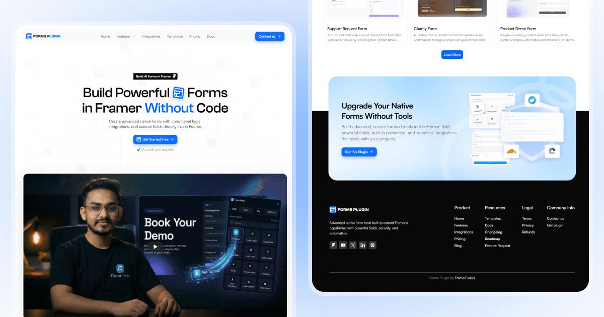 Forms Plugin screenshot