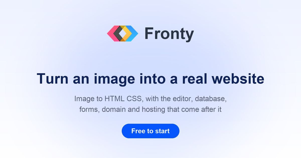 Fronty screenshot