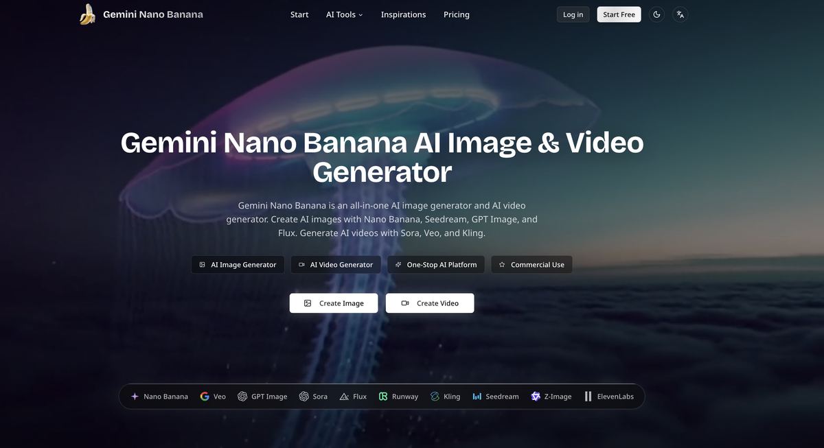 Gemini Nano Banana screenshot