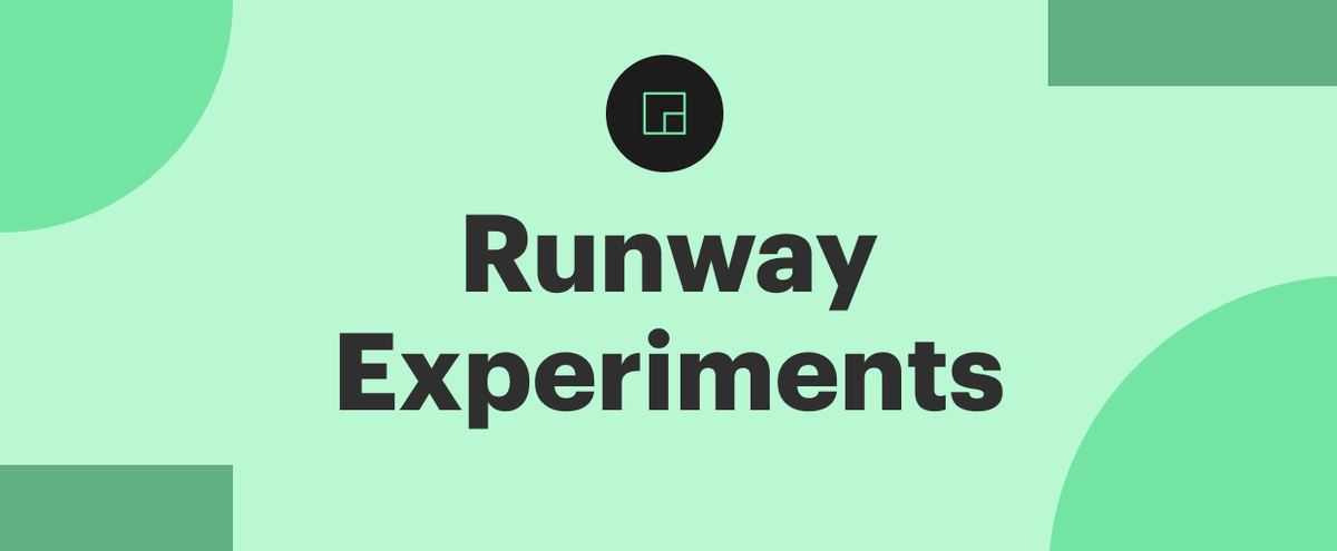 Runway ML screenshot