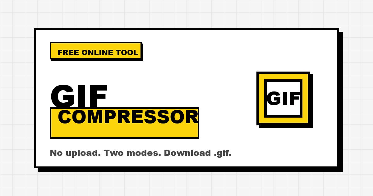 GIF Compressor screenshot