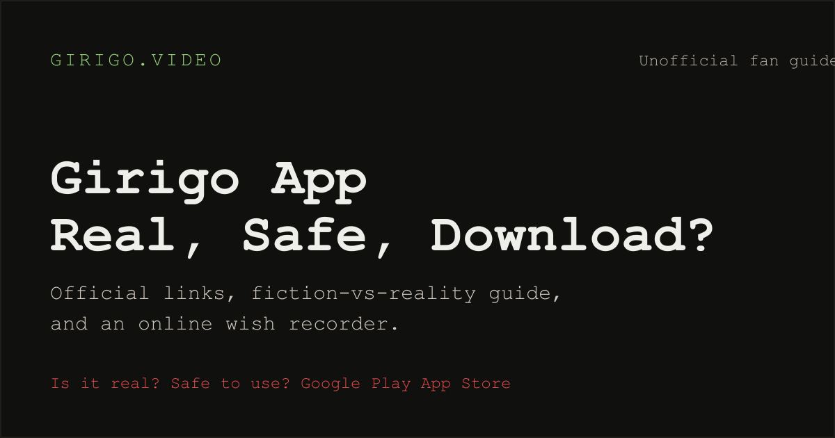 Girigo App screenshot